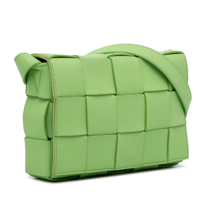 Bottega Veneta Calfskin Intrecciato Cassette Crossbody (MLB-CBPvTr)