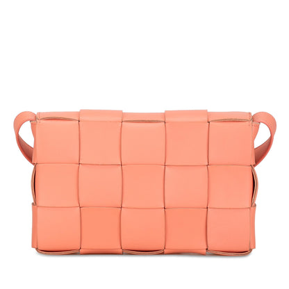 Bottega Veneta Calfskin Intrecciato Cassette Crossbody (MLB-NWLp3u)