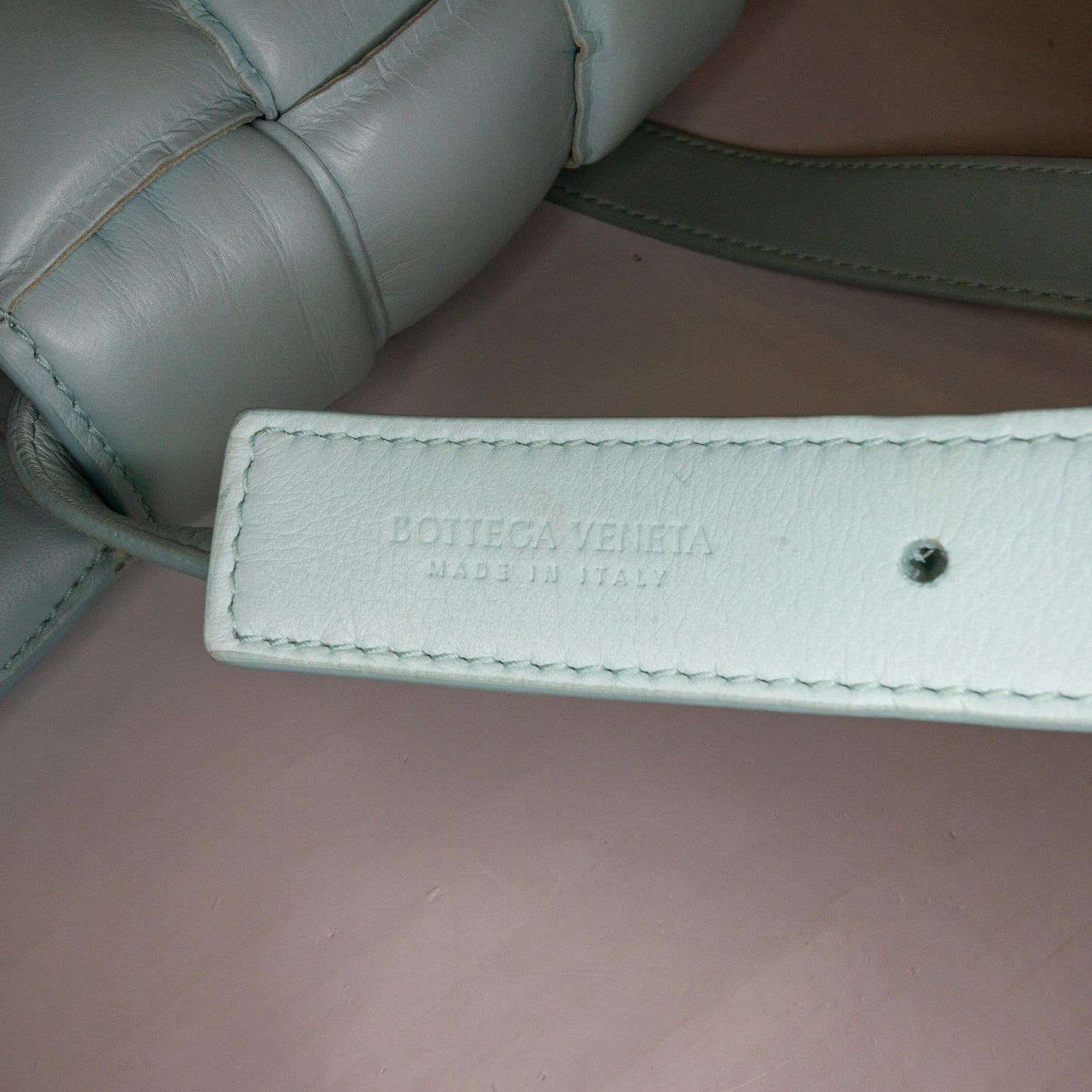 Bottega Veneta Calfskin Intrecciato Padded Cassette Crossbody (MLB-uVjoBL)