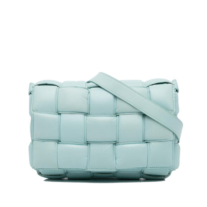 Bottega Veneta Calfskin Intrecciato Padded Cassette Crossbody (MLB-uVjoBL)