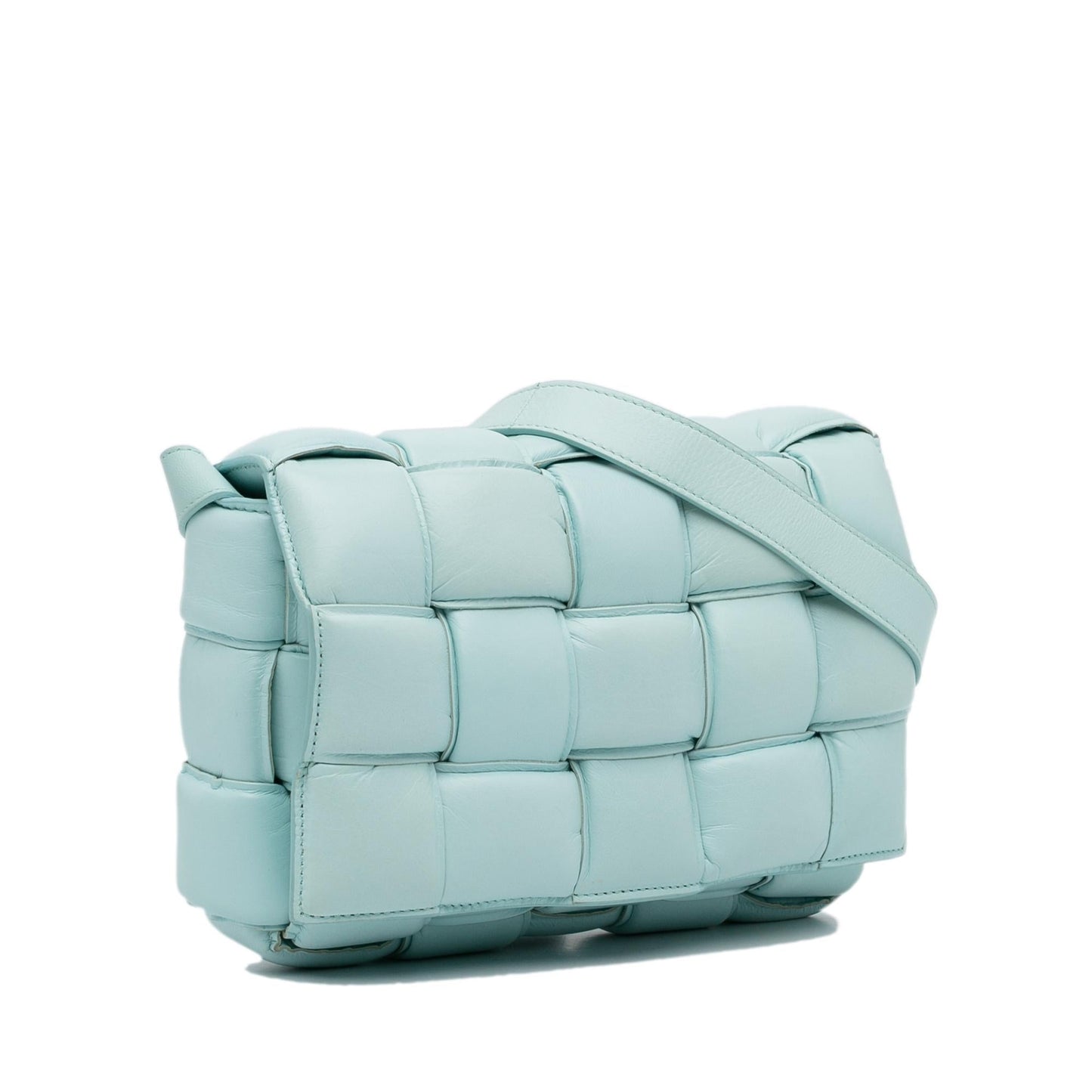 Bottega Veneta Calfskin Intrecciato Padded Cassette Crossbody (MLB-uVjoBL)