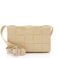 Bottega Veneta Calfskin Cassette Crossbody Bag (SHF-Di1rKQ)