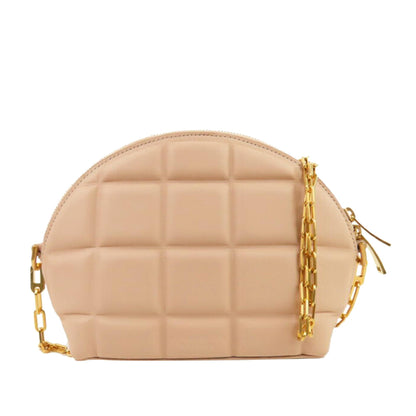 Bottega Veneta Half Moon Leather Crossbody Bag (MLB-35820)