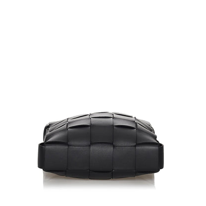 Bottega Veneta Intrecciato Cassette Leather Crossbody Bag (MLB-30630)