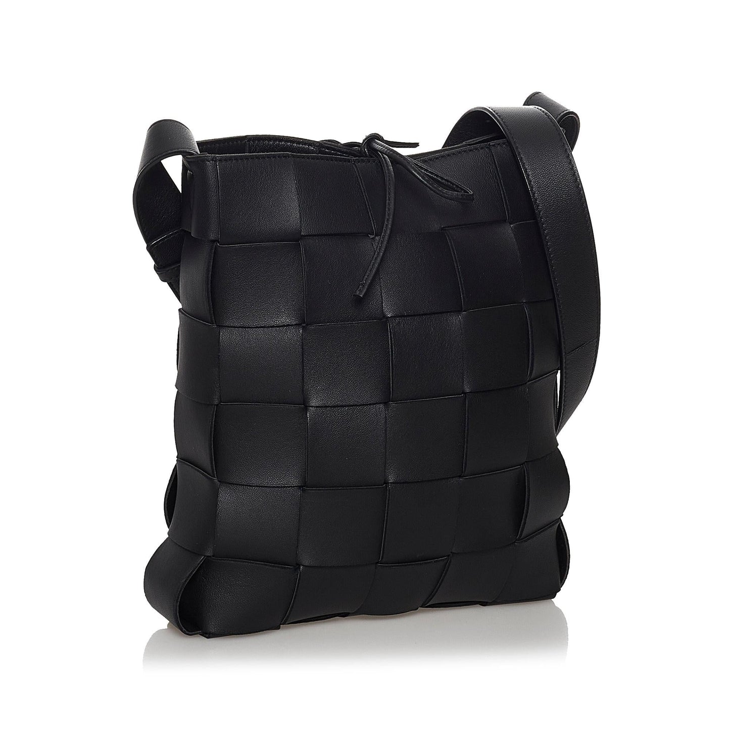 Bottega Veneta Intrecciato Cassette Leather Crossbody Bag (MLB-30630)