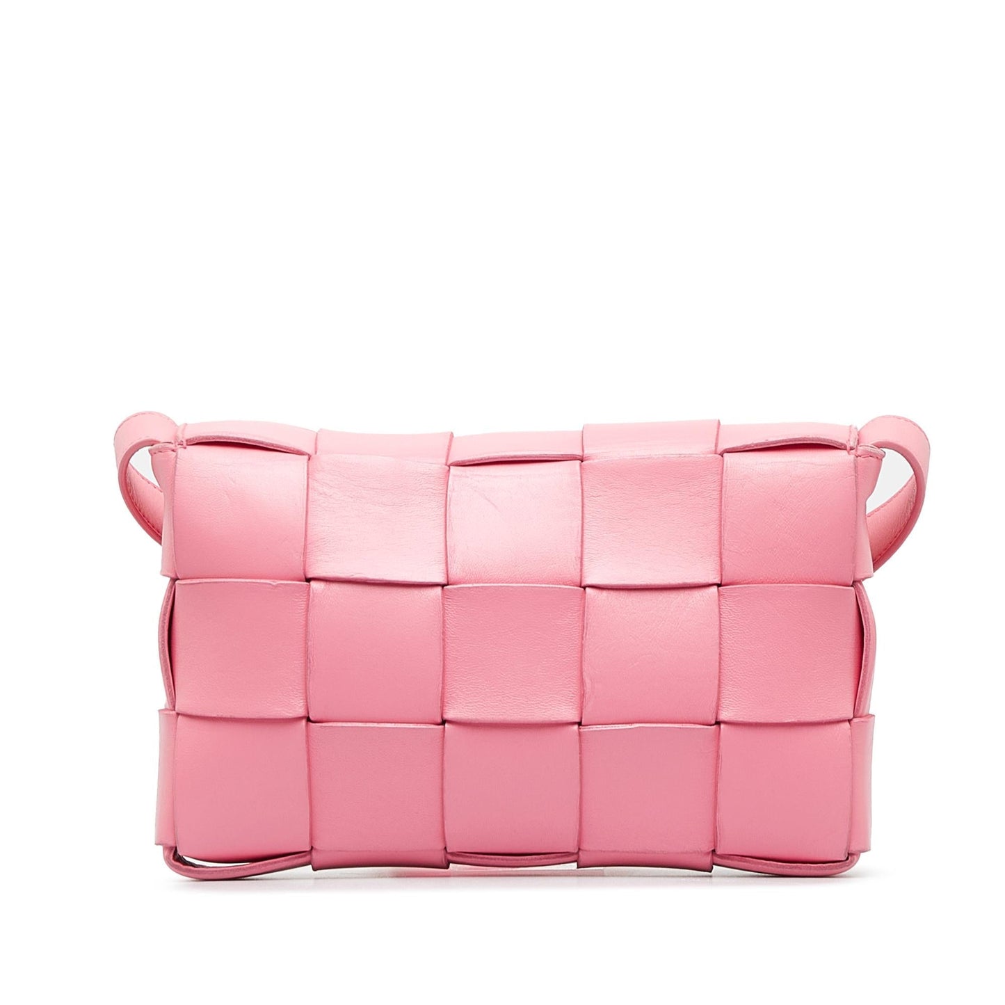 Bottega Veneta Intrecciato Cassette Leather Crossbody Bag (MLB-bylInr)