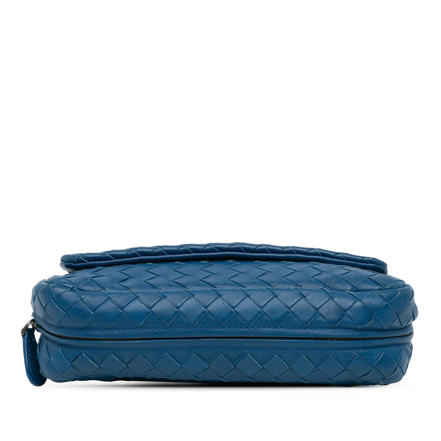 Bottega Veneta Intrecciato Chain Flap Crossbody (MLB-BqDFcj)
