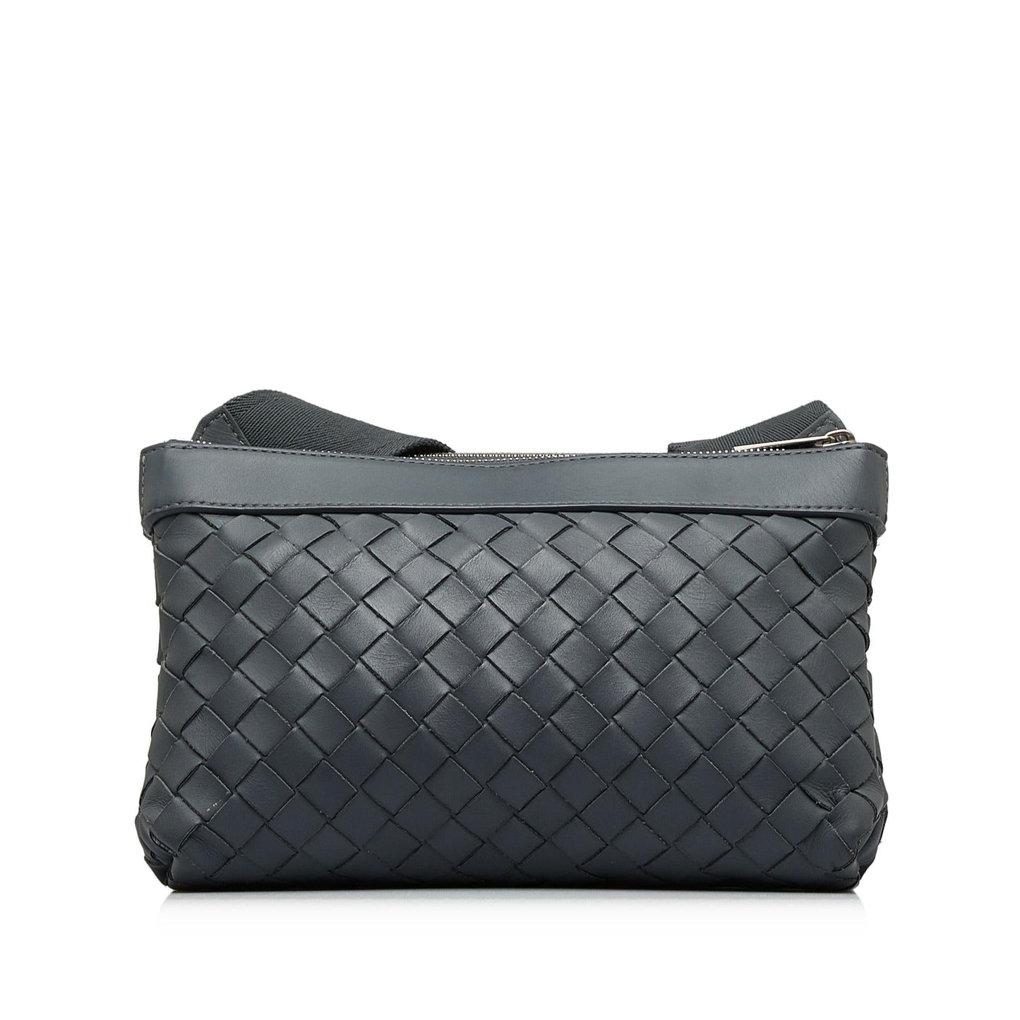 Bottega Veneta Intrecciato Duo Crossbody Bag (MLB-XOEqqw)
