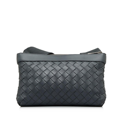 Bottega Veneta Intrecciato Duo Crossbody Bag (MLB-XOEqqw)