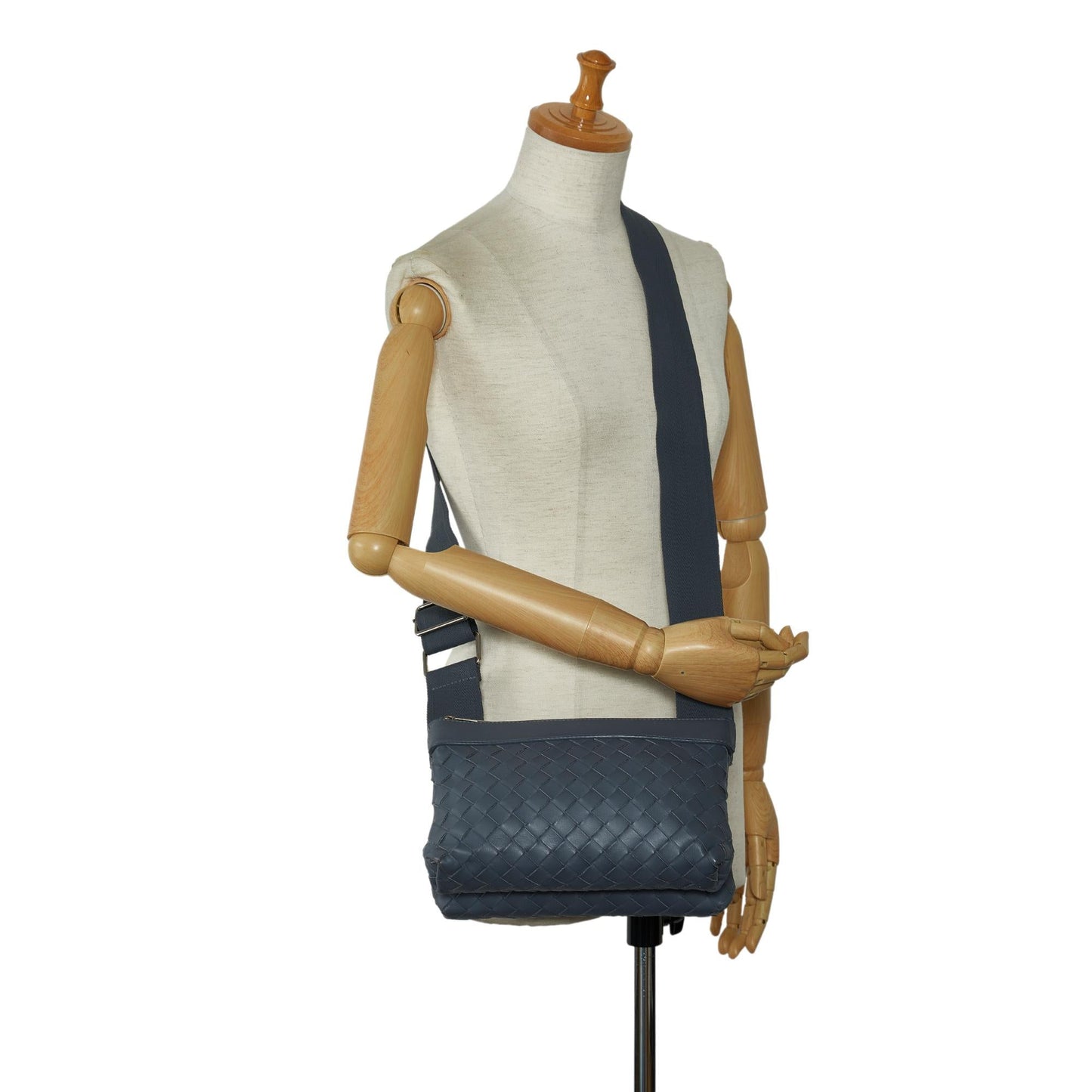 Bottega Veneta Intrecciato Duo Crossbody Bag (MLB-XOEqqw)
