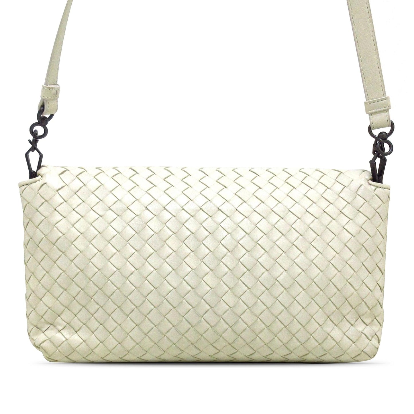 Bottega Veneta Intrecciato Flap Crossbody Bag (MLB-wEXfxE)