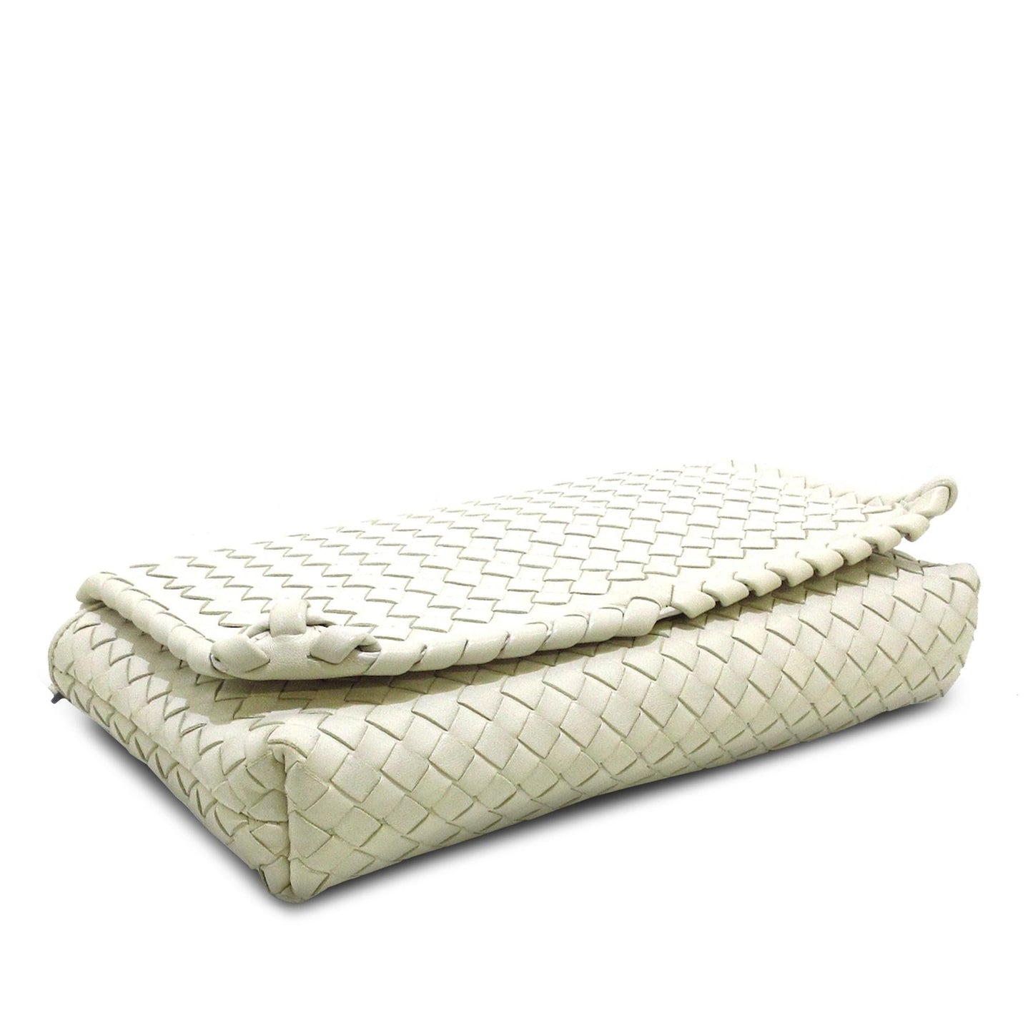 Bottega Veneta Intrecciato Flap Crossbody Bag (MLB-wEXfxE)