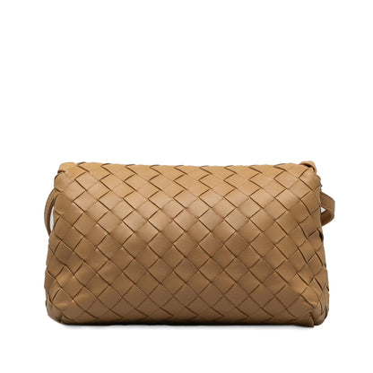Bottega Veneta Intrecciato Flap Crossbody Bag (MLB-zM1bxm)