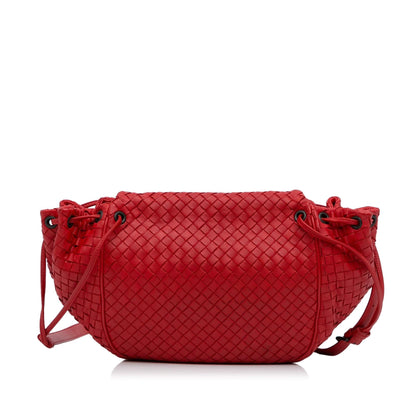 Bottega Veneta Intrecciato Flap Crossbody (MLB-GKJ8vN)