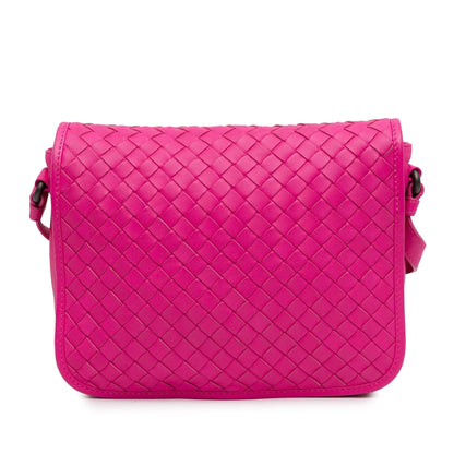 Bottega Veneta Intrecciato Flap Crossbody (MLB-gjb59x)