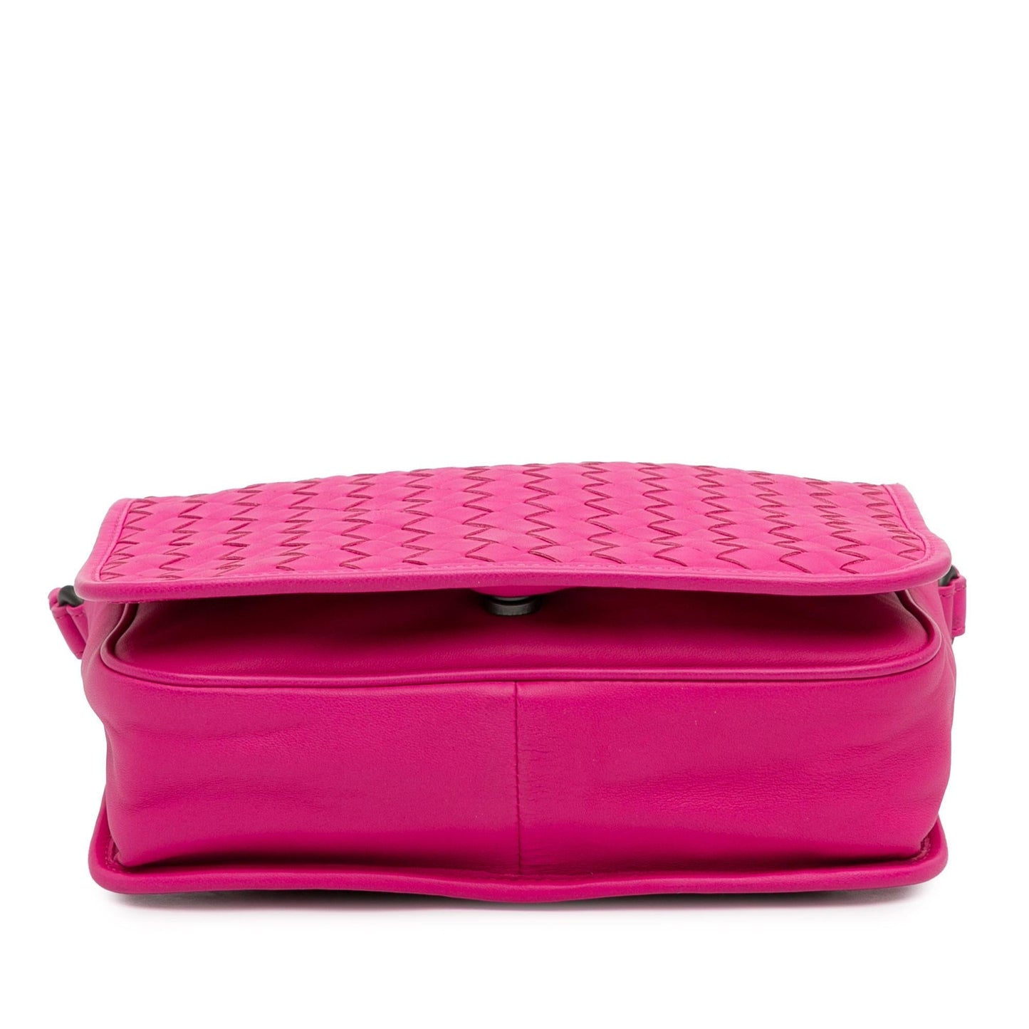 Bottega Veneta Intrecciato Flap Crossbody (MLB-gjb59x)