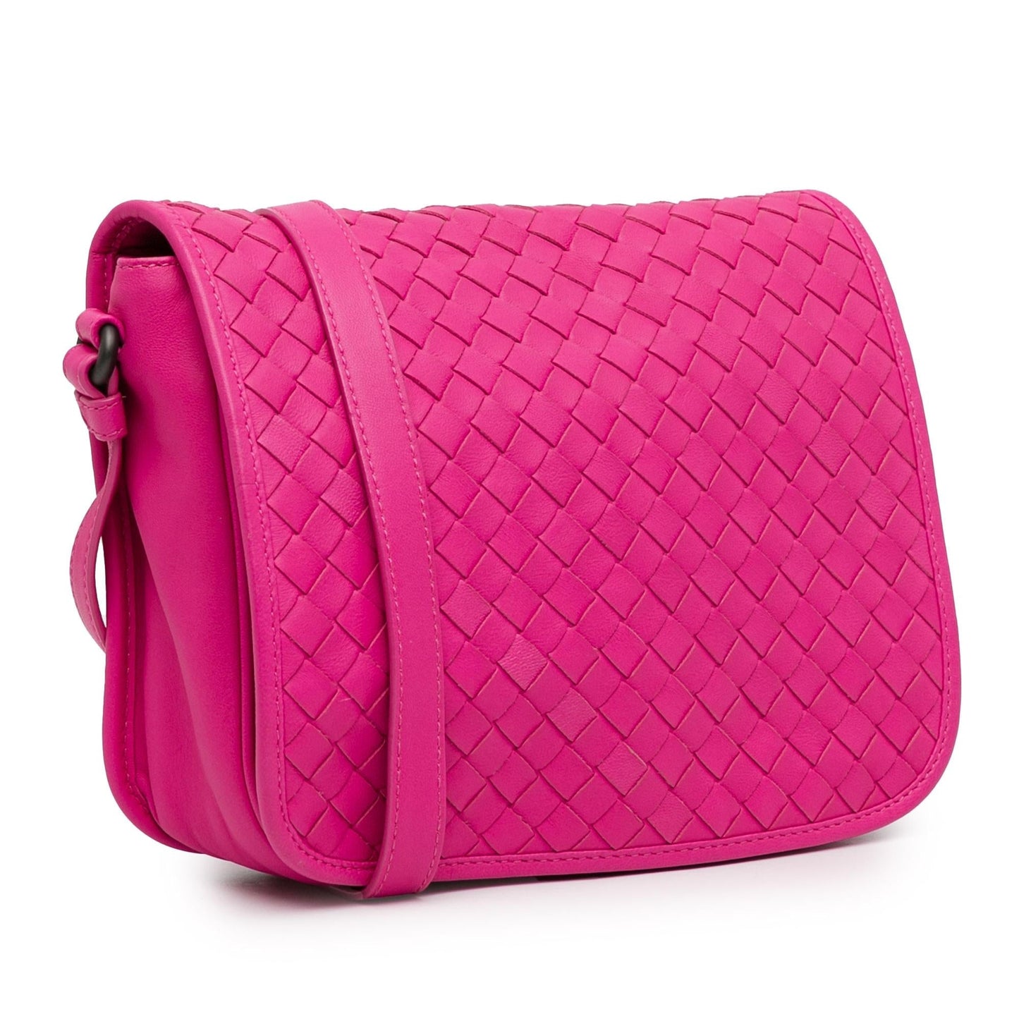 Bottega Veneta Intrecciato Flap Crossbody (MLB-gjb59x)
