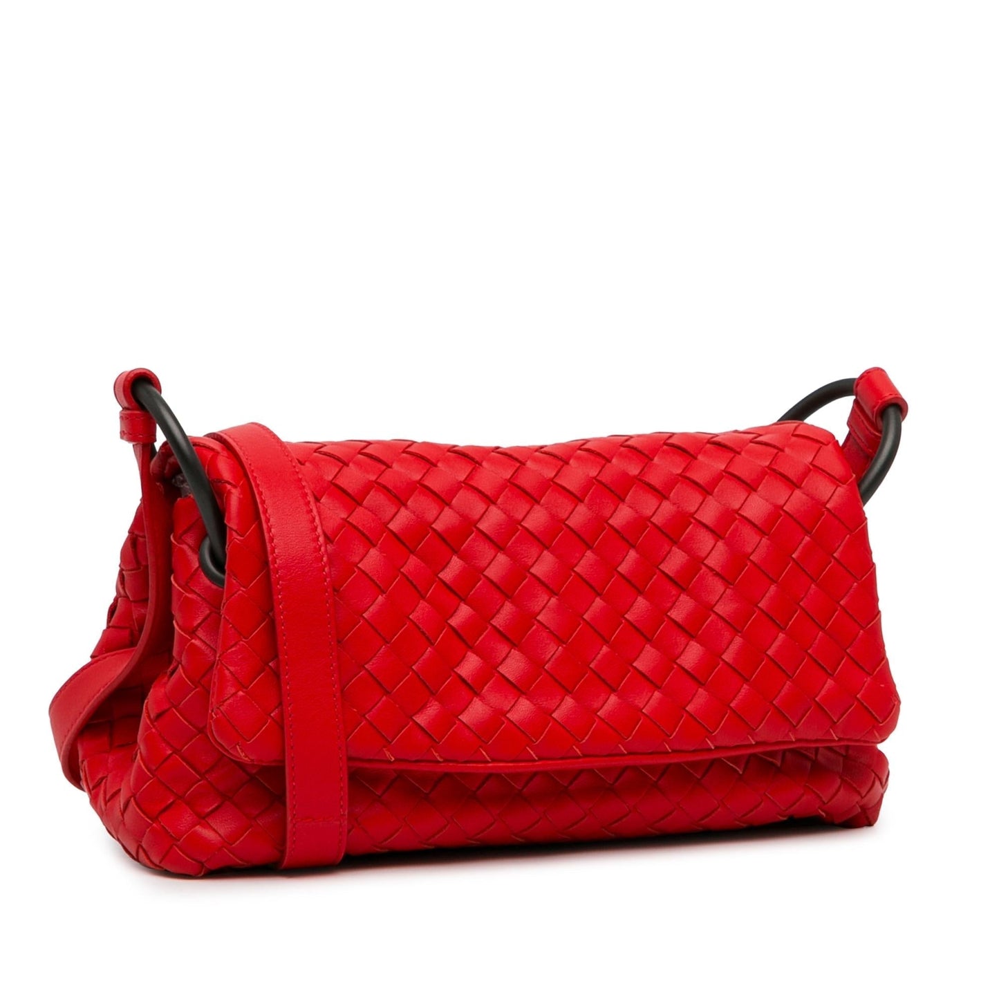 Bottega Veneta Intrecciato Flap Crossbody (MLB-XBGpUp)