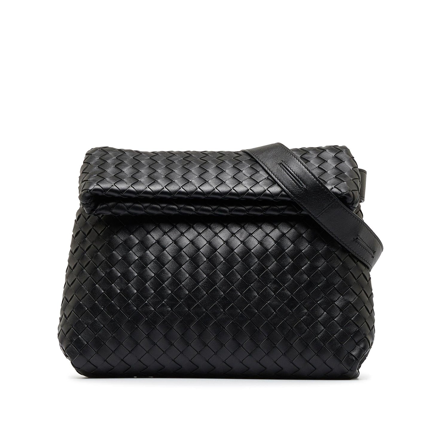 Bottega Veneta Intrecciato Fold Crossbody Bag (MLB-yjM3fp)