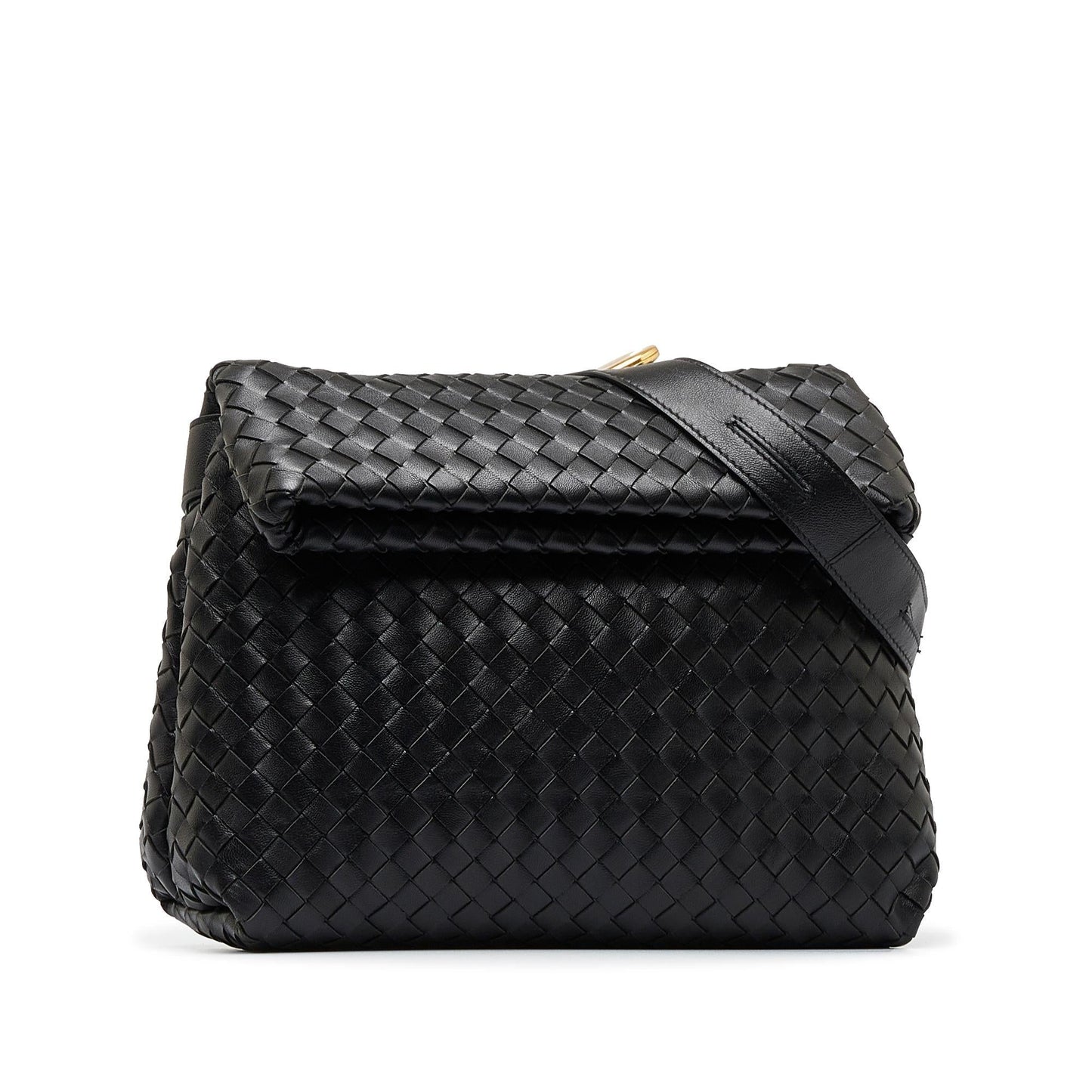 Bottega Veneta Intrecciato Fold Crossbody Bag (MLB-yjM3fp)