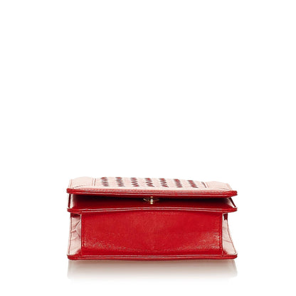 Bottega Veneta Intrecciato Leather Chain Crossbody Bag (MLB-27402)