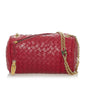 Bottega Veneta Intrecciato Leather Chain Crossbody Bag (MLB-28133)