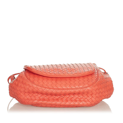 Bottega Veneta Intrecciato Leather Crossbody Bag (MLB-27146)