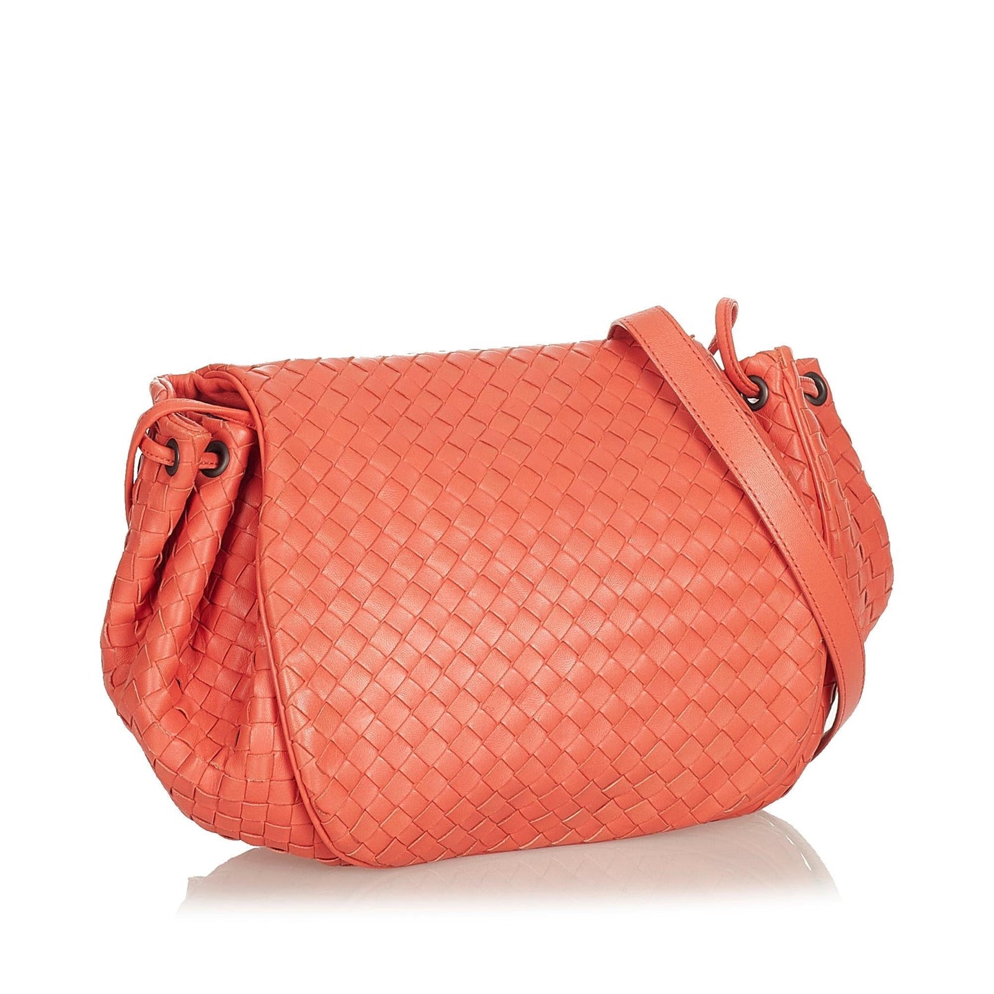 Bottega Veneta Intrecciato Leather Crossbody Bag (MLB-27146)