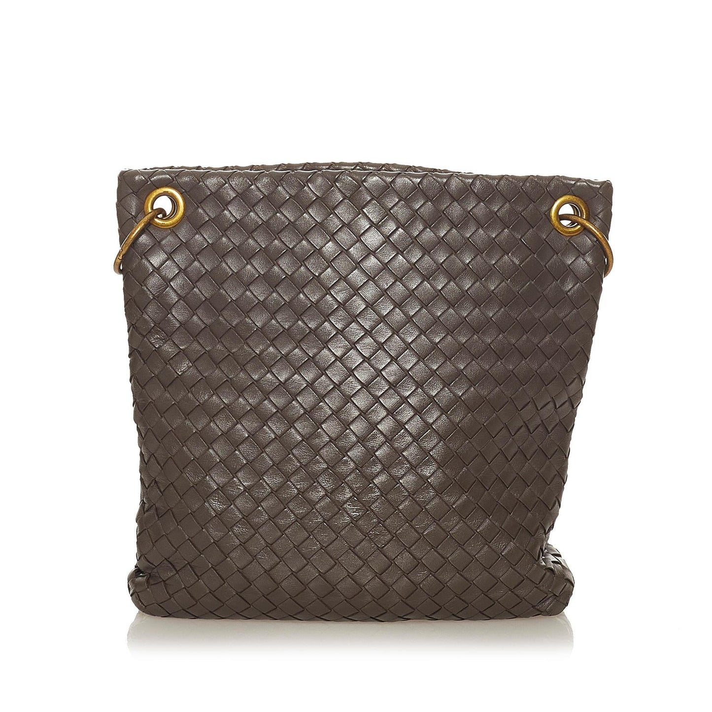 Bottega Veneta Intrecciato Leather Crossbody Bag (MLB-27382)