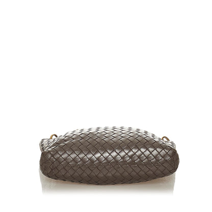 Bottega Veneta Intrecciato Leather Crossbody Bag (MLB-27382)