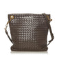 Bottega Veneta Intrecciato Leather Crossbody Bag (MLB-27382)