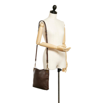 Bottega Veneta Intrecciato Leather Crossbody Bag (MLB-28131)