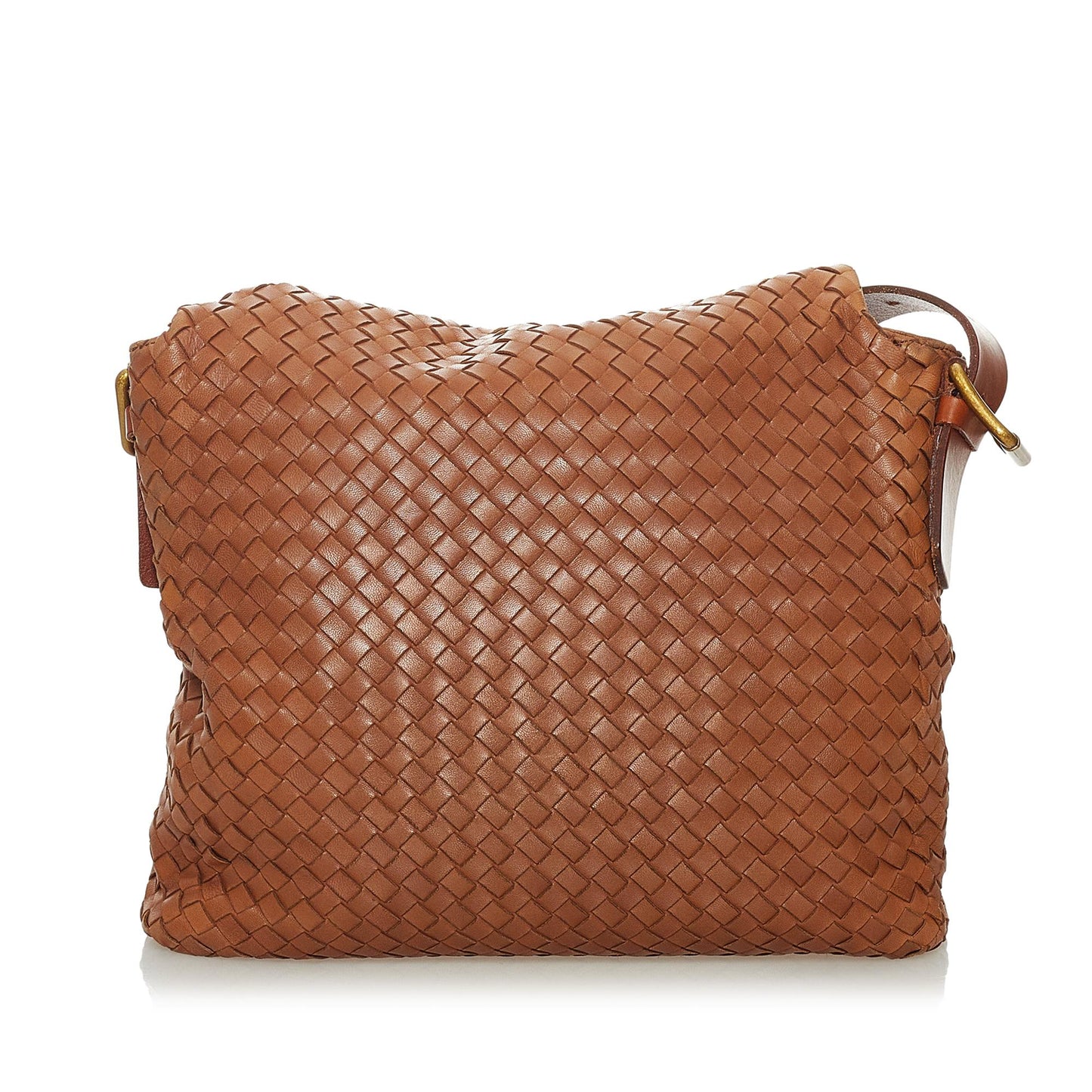 Bottega Veneta Intrecciato Leather Crossbody Bag (MLB-28321)