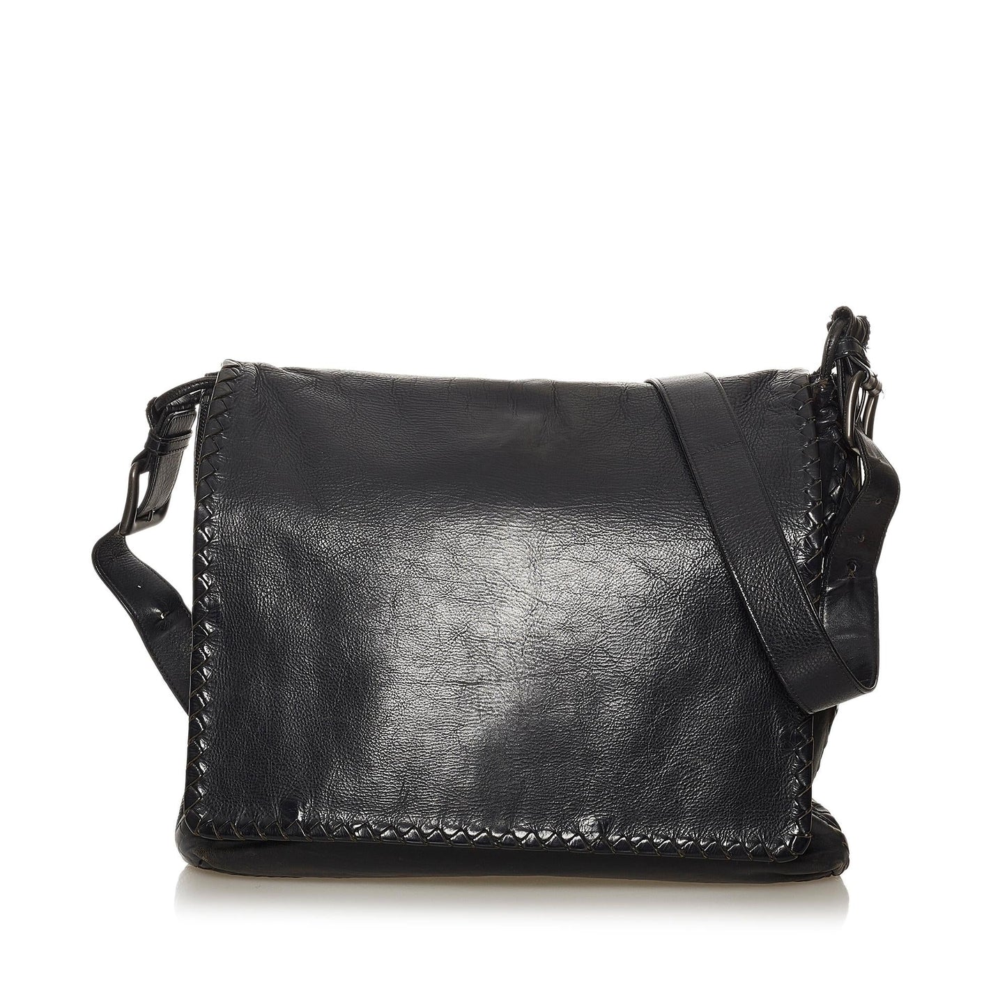Bottega Veneta Intrecciato Leather Crossbody Bag (MLB-29264)