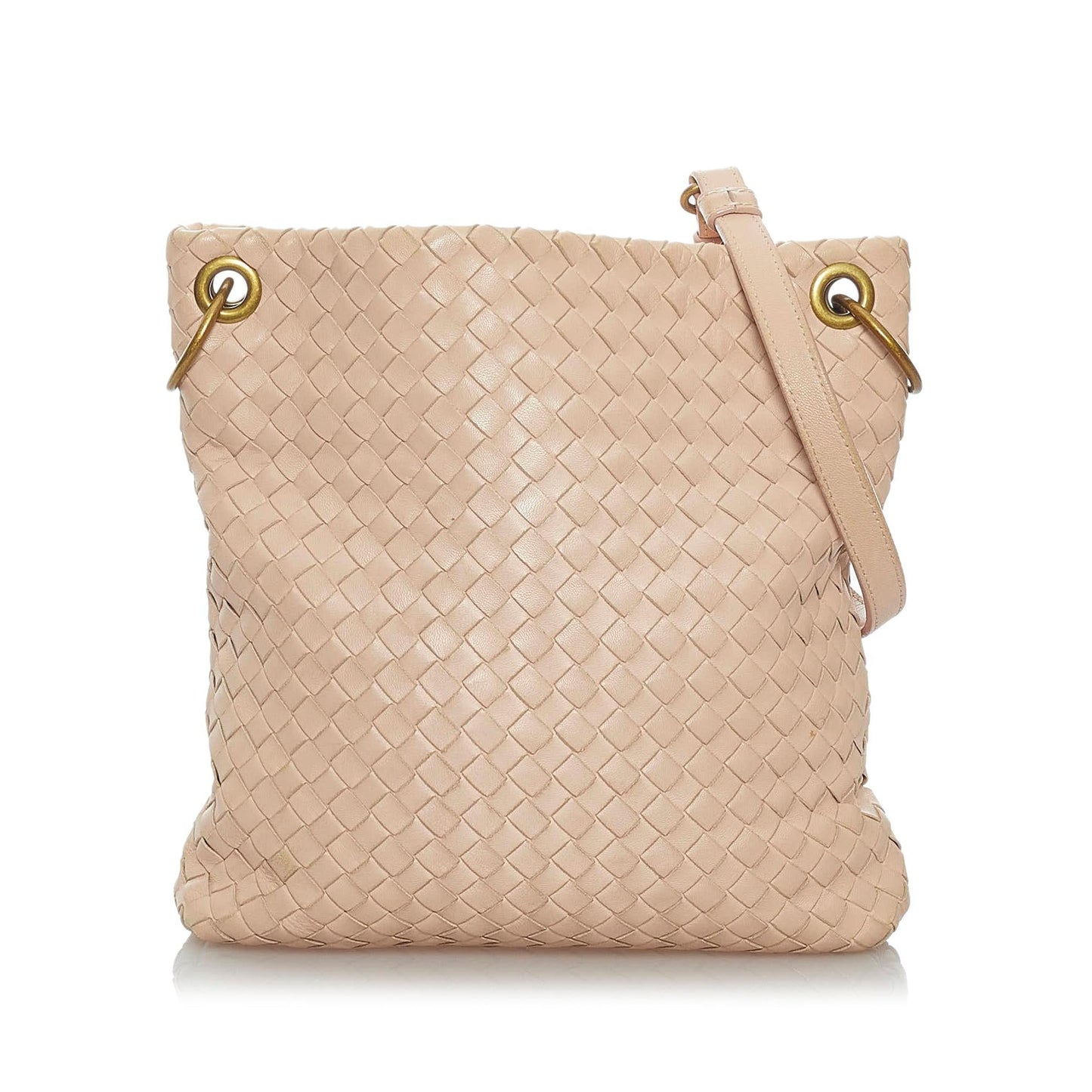 Bottega Veneta Intrecciato Leather Crossbody Bag (MLB-29697)