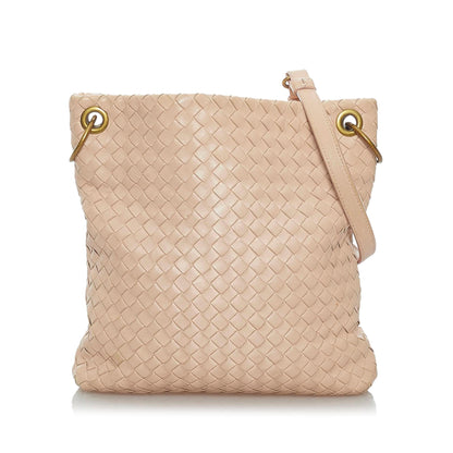 Bottega Veneta Intrecciato Leather Crossbody Bag (MLB-29697)
