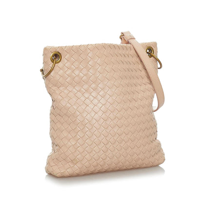 Bottega Veneta Intrecciato Leather Crossbody Bag (MLB-29697)