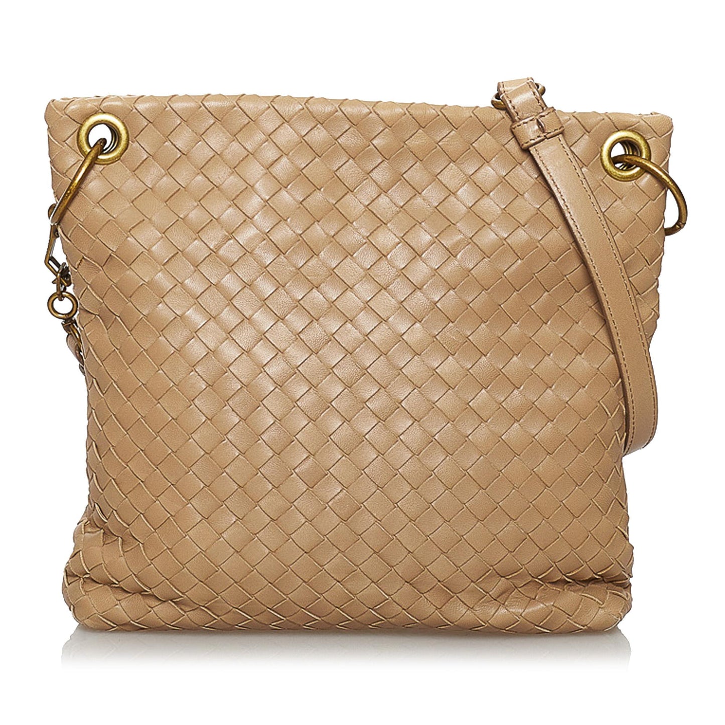 Bottega Veneta Intrecciato Leather Crossbody Bag (MLB-29936)
