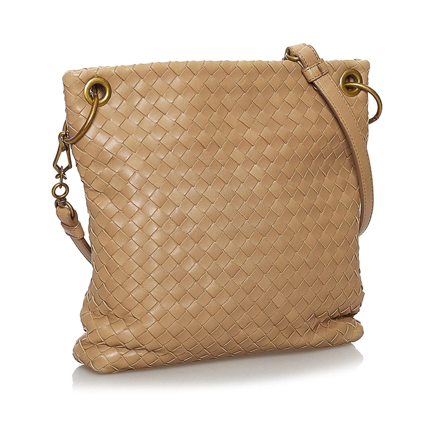 Bottega Veneta Intrecciato Leather Crossbody Bag (MLB-29936)