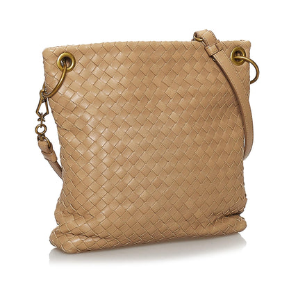 Bottega Veneta Intrecciato Leather Crossbody Bag (MLB-29936)