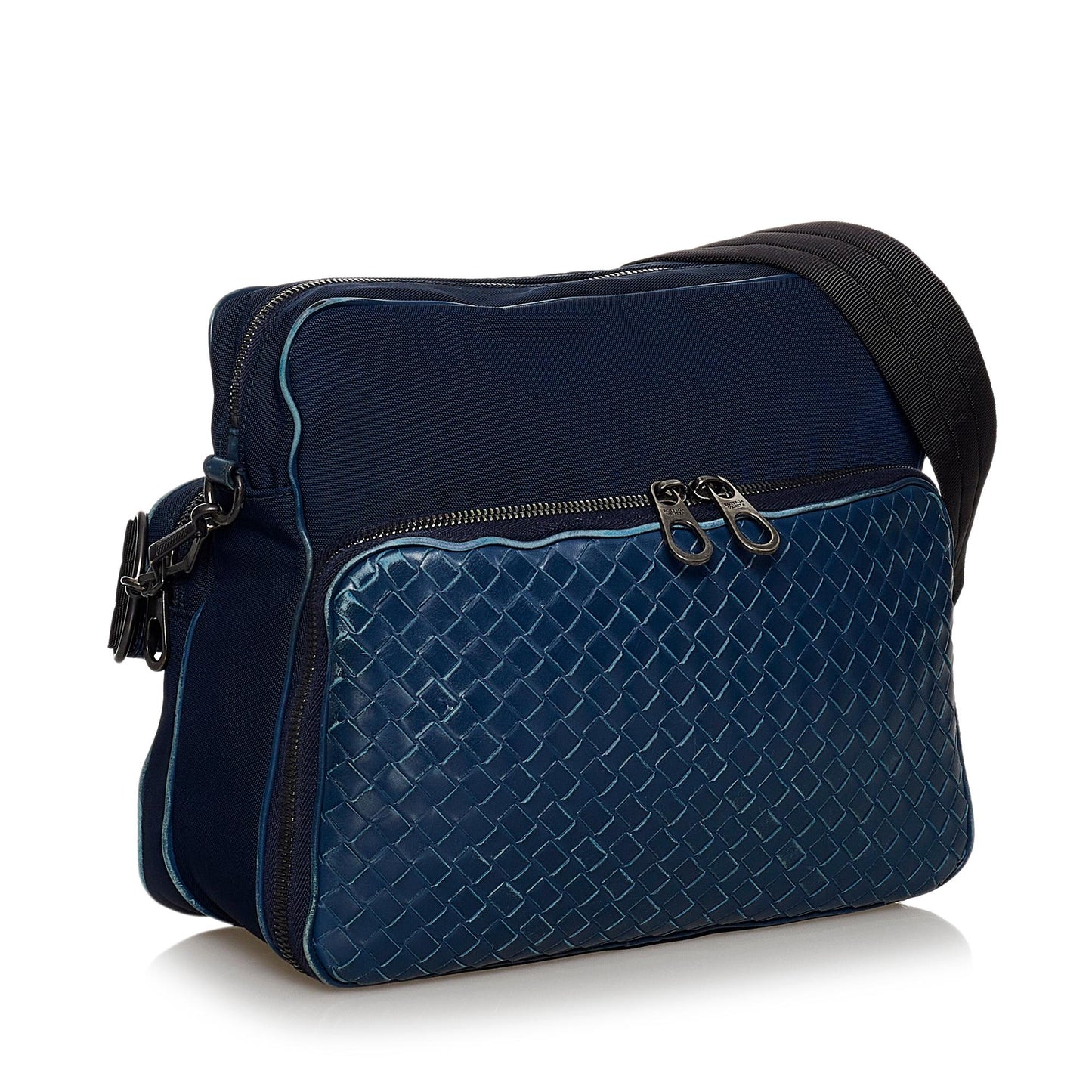 Bottega Veneta Intrecciato Leather Crossbody Bag (MLB-30294)