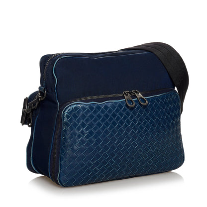 Bottega Veneta Intrecciato Leather Crossbody Bag (MLB-30294)