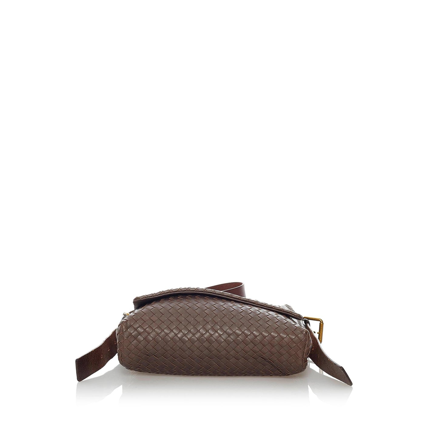 Bottega Veneta Intrecciato Leather Crossbody Bag (MLB-30568)