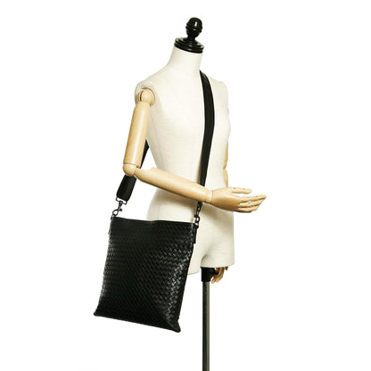 Bottega Veneta Intrecciato Leather Crossbody Bag (MLB-31743)