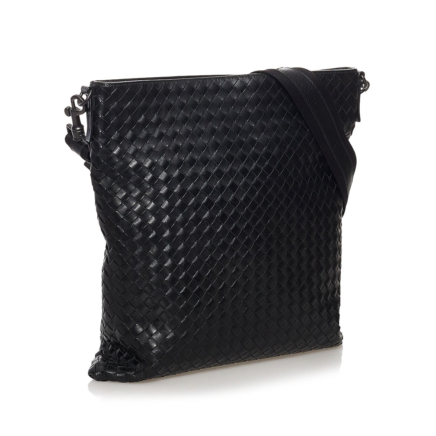 Bottega Veneta Intrecciato Leather Crossbody Bag (MLB-31743)