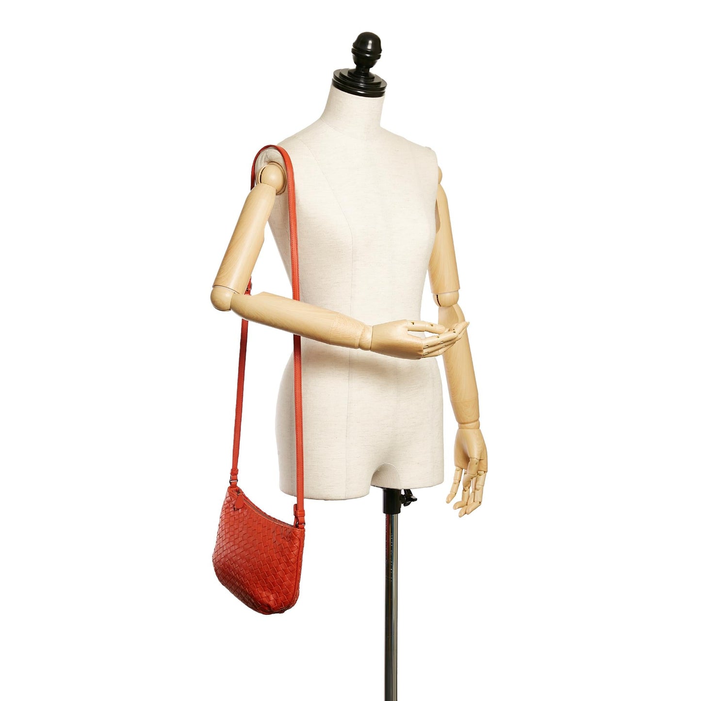Bottega Veneta Intrecciato Leather Crossbody Bag (MLB-33056)
