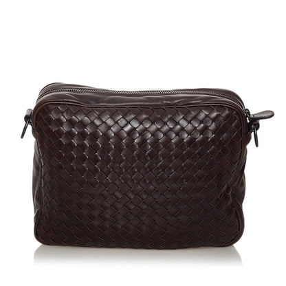 Bottega Veneta Intrecciato Leather Crossbody Bag (MLB-33424)