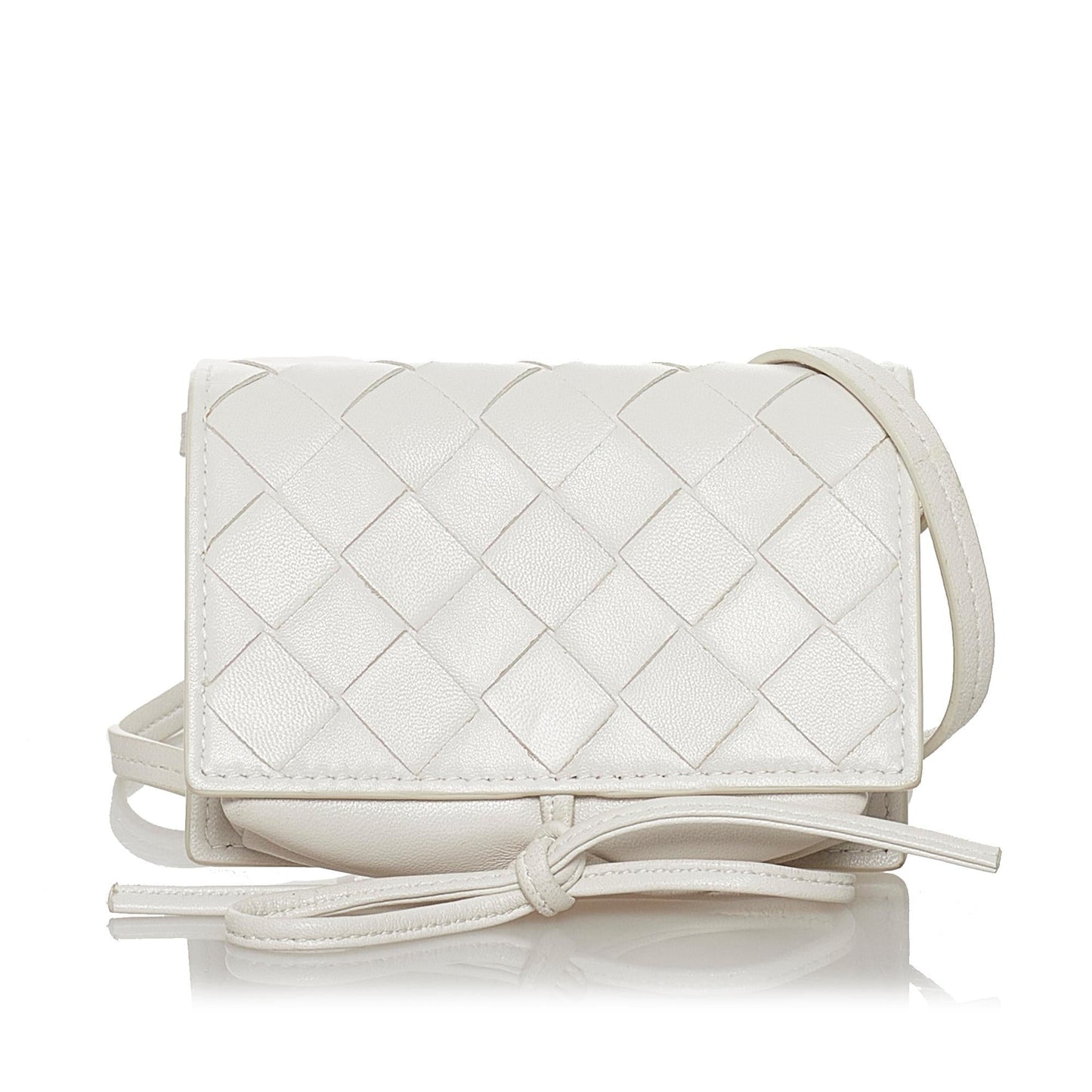Bottega Veneta Intrecciato Leather Crossbody Bag (MLB-33431)