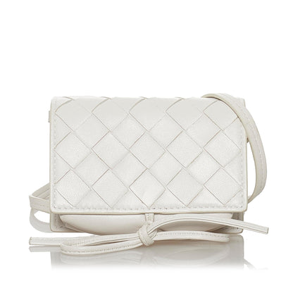 Bottega Veneta Intrecciato Leather Crossbody Bag (MLB-33431)
