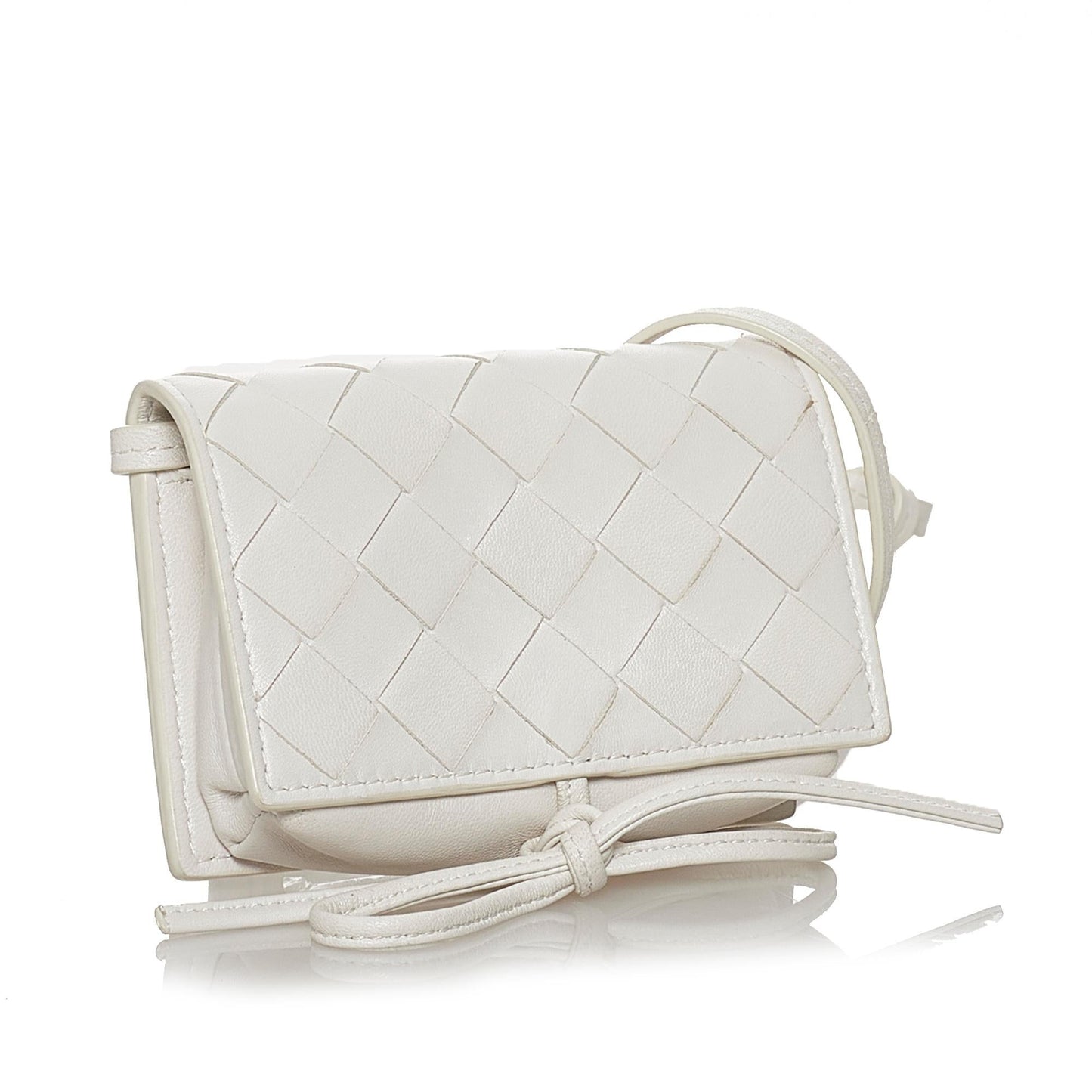 Bottega Veneta Intrecciato Leather Crossbody Bag (MLB-33431)